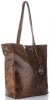 Bőr táska shopper bag Vittoria Gotti vörös V16299